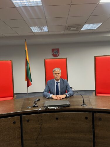 Teisėjas Algirdas Giedraitis pradėjo eiti Kauno apygardos teismo Baudžiamųjų bylų skyriaus pirmininko pareigas