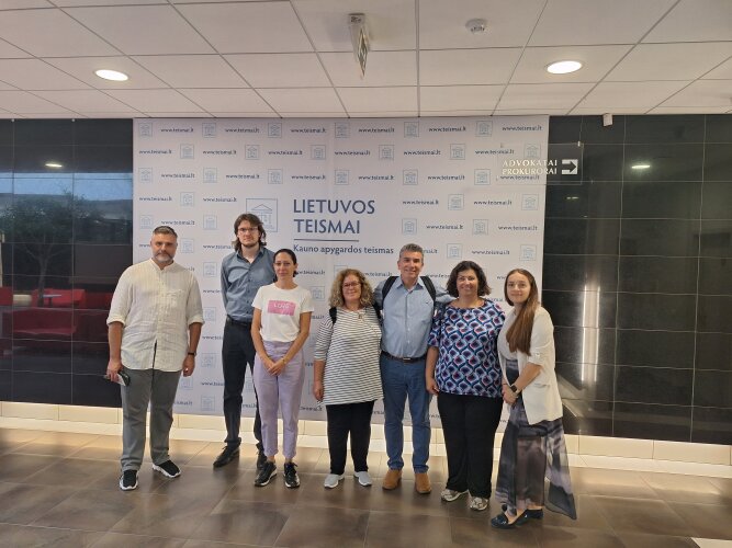  Kauno apygardos teisme lankėsi Graikijos teismų darbuotojai