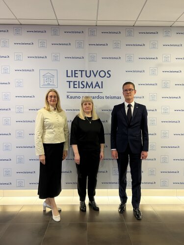 Kauno apygardos teisme – trys nauji teisėjai