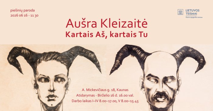 Teismo erdvėse – susitikimas su menu